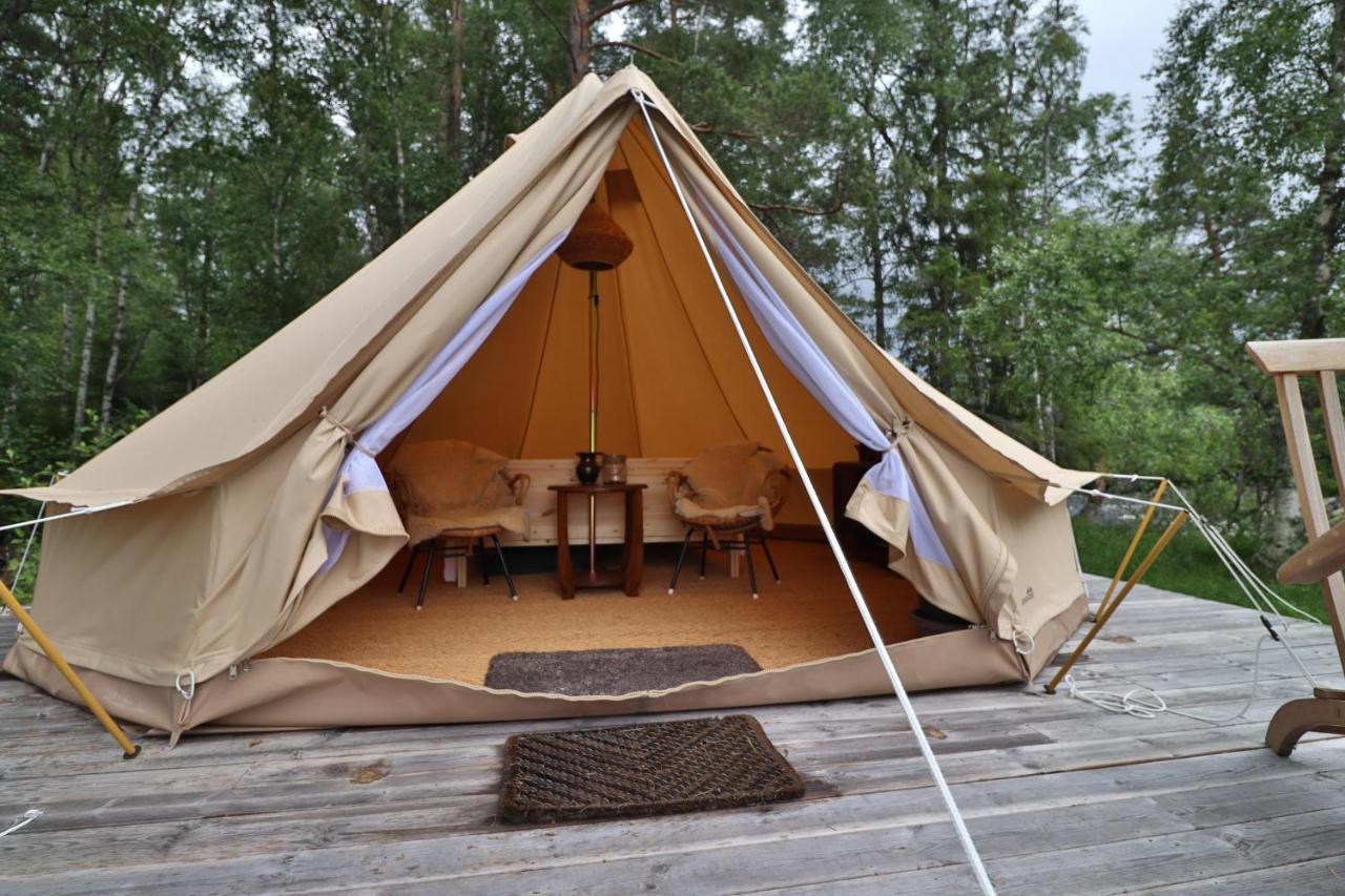 Fossumsanden Camping Og Hytter Fyresdal Exteriér fotografie
