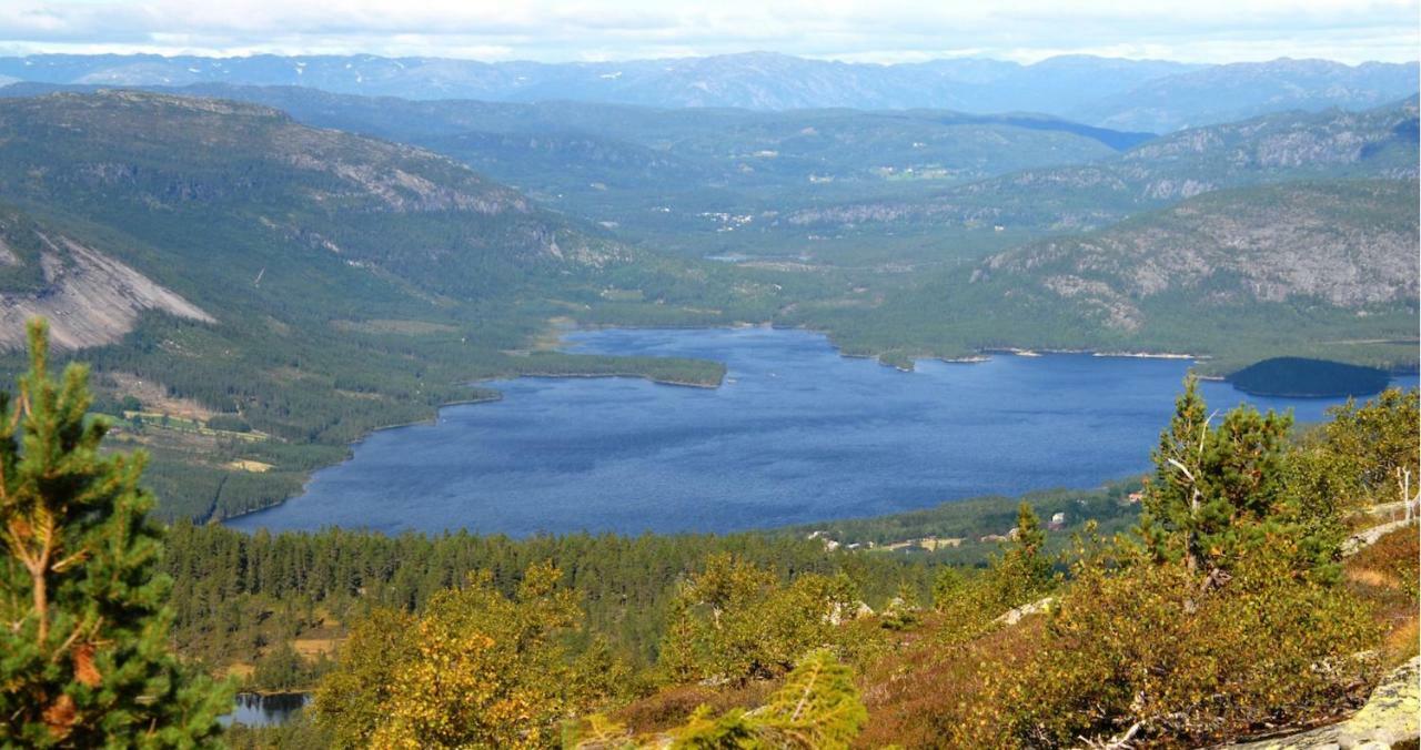 Fossumsanden Camping Og Hytter Fyresdal Exteriér fotografie