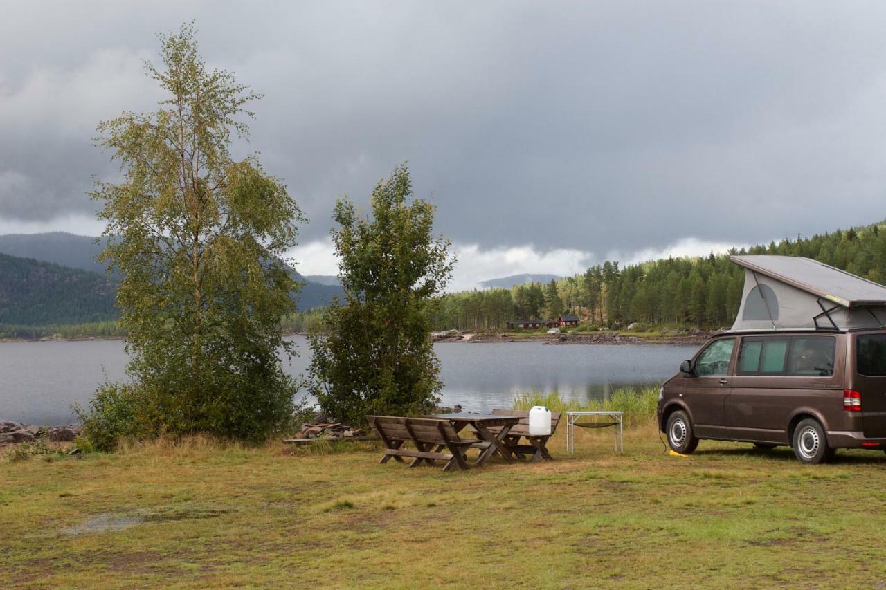 Fossumsanden Camping Og Hytter Fyresdal Exteriér fotografie